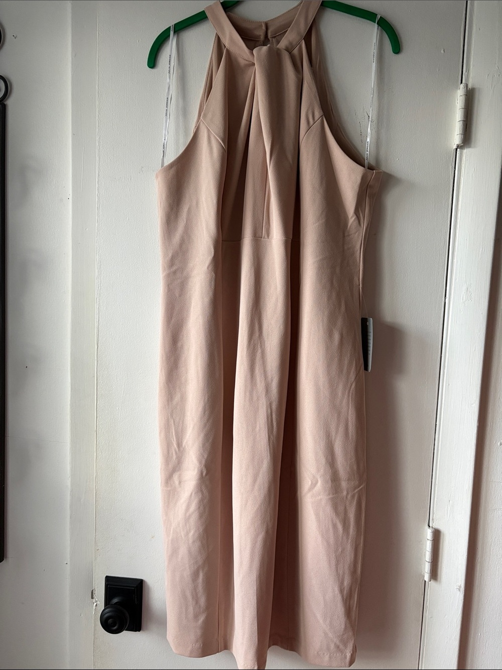 NWT Julia jordan Blush Halter Midi Dress